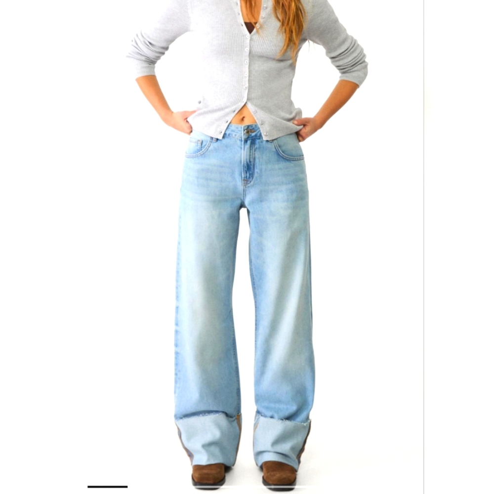 Brand New Straight Leg Large Cuff